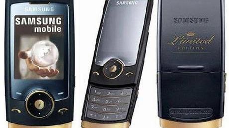 Samsung U600 w złotej edycji 1