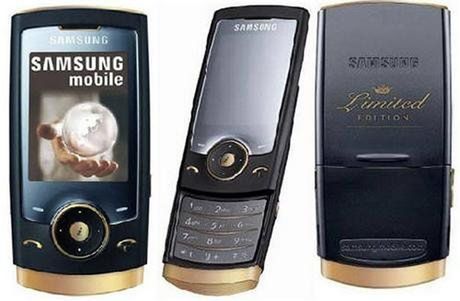 Samsung U600 w złotej edycji