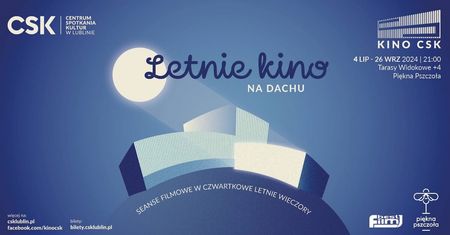 Letnie kino na dachu CSK. Filmowe wieczory pod gwiazdami