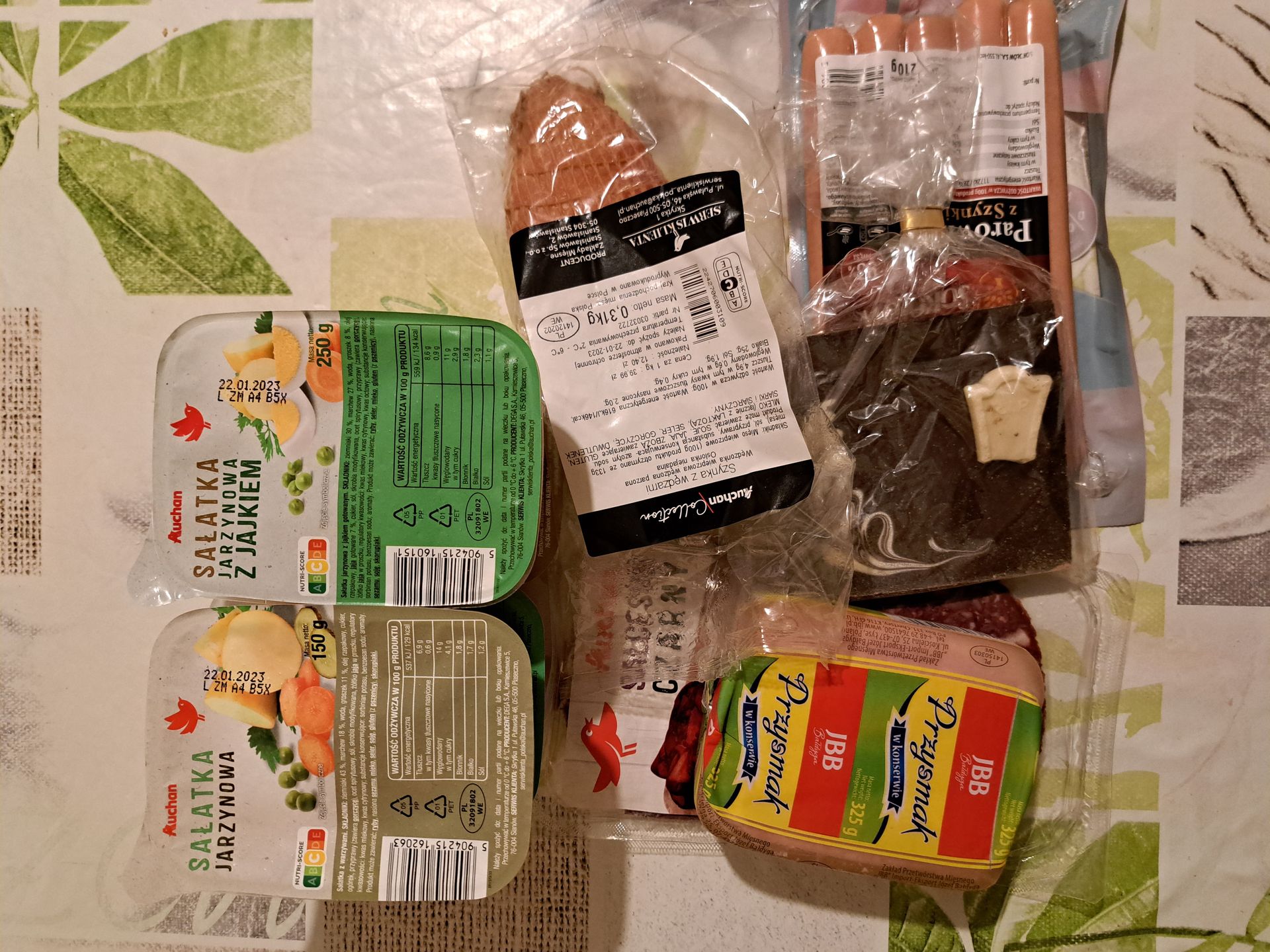 Zamówienie z Auchan w Katowicach