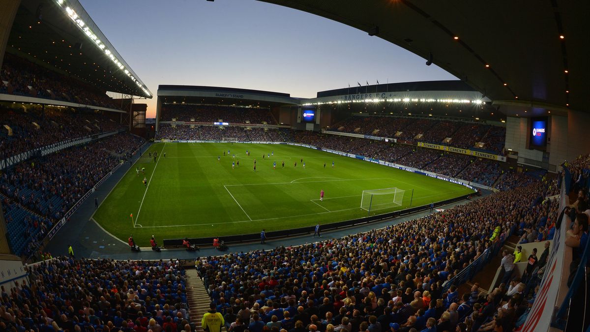 Getty Images / Mark Runnacles / Na zdjęciu: Ibrox Stadium - obiekt Glasgow Rangers