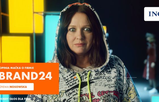 Katarzyna Nosowska wyśpiewuje opinie o firmach w kampanii ING Banku Śląskiego