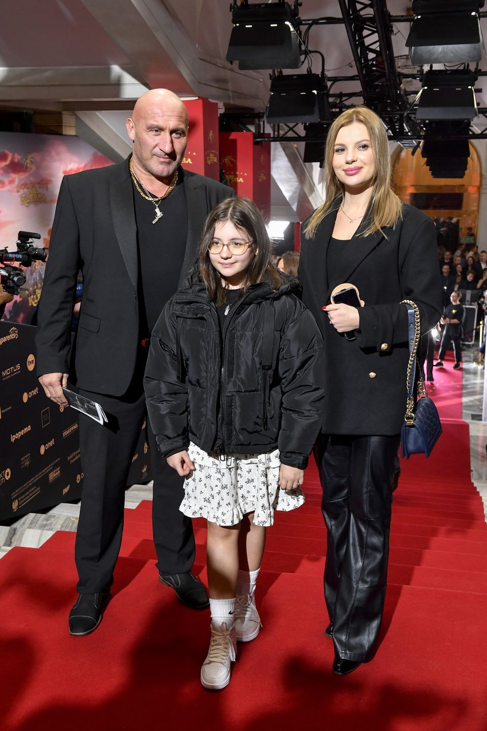 Marcin Najman przyszedł na salony z żoną i córką