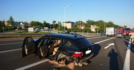 Karambol na DK-9 w miejscowości Boksycka [Galeria]