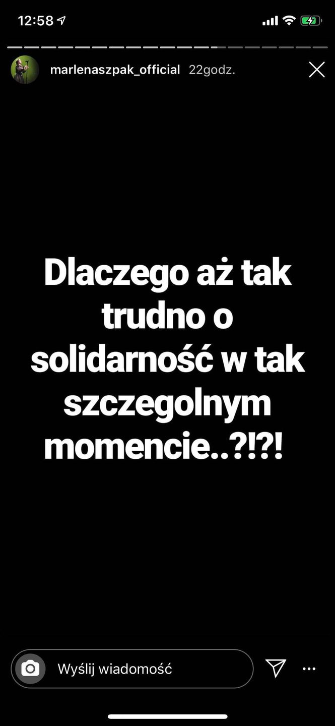 Marlena Szpak o zachowaniu ludzi w czasie pandemii