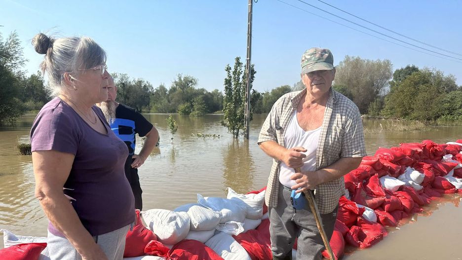 Mieszkańcy Zwierzyńca walczyli z wodą do końca