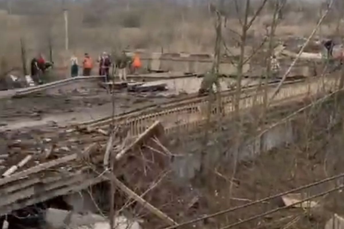 Zawalił się most w Smoleńsku. Są ranni