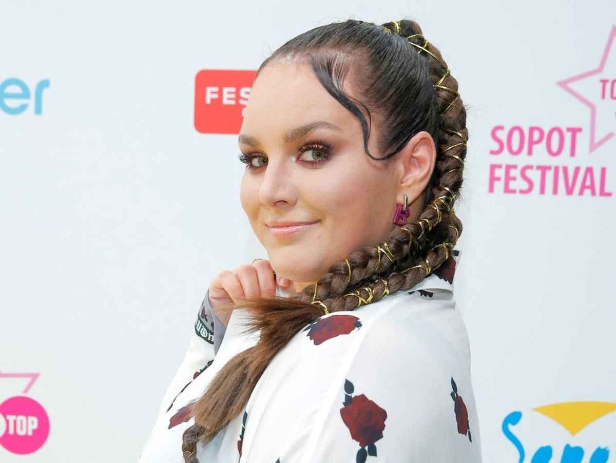 Ewa Farna na festiwalu w Sopocie