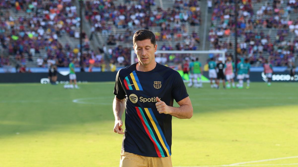 PAP/EPA / Marcin Cholewiński / Na zdjęciu: Robert Lewandowski