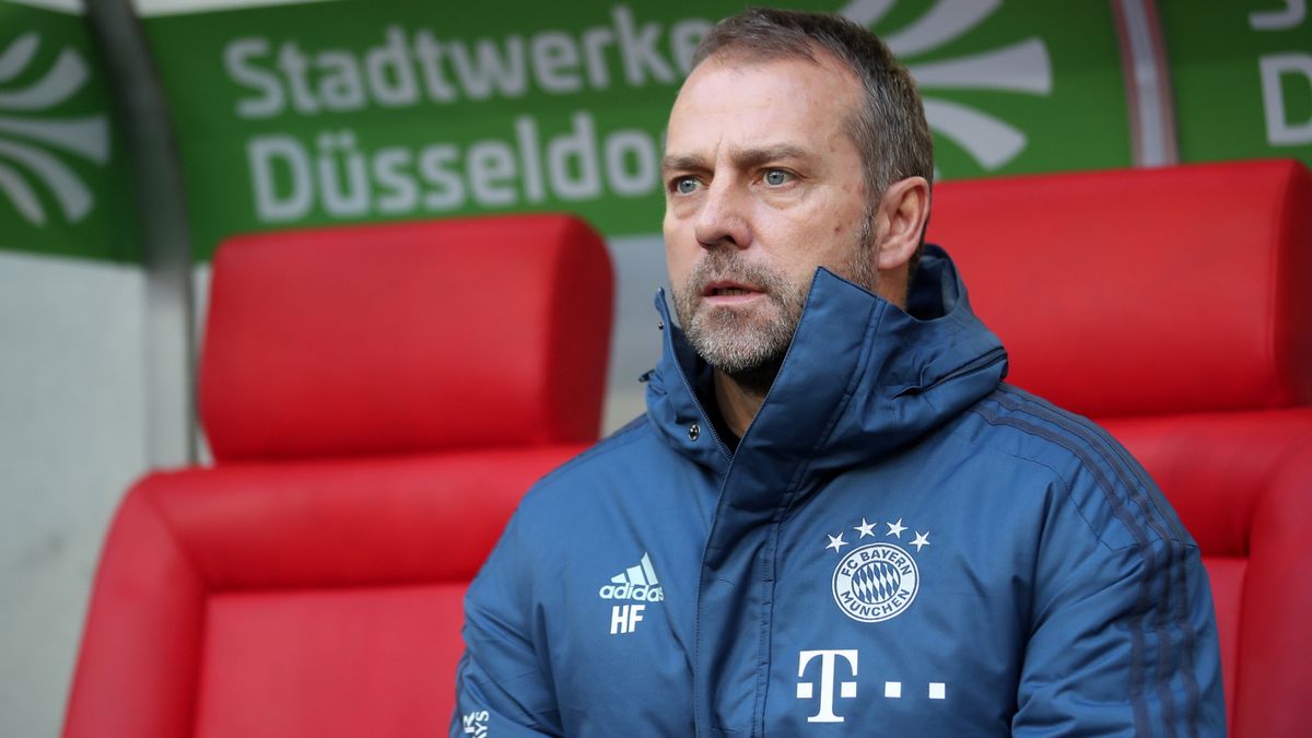 PAP/EPA / FRIEDEMANN VOGEL / Na zdjęciu: Hansi Flick