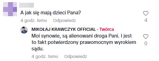 Wpis Mikołaja Krawczyka