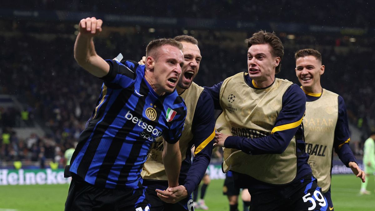 Getty Images / Na zdjęciu: piłkarze Interu Mediolan