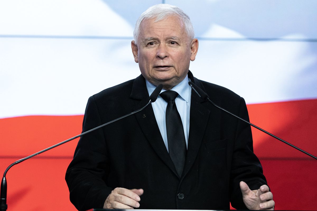 Prezes PiS Jarosław Kaczyński zapowiada swoją dymisję 