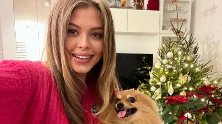 Joanna Opozda chwali się świątecznymi ozdobami w salonie