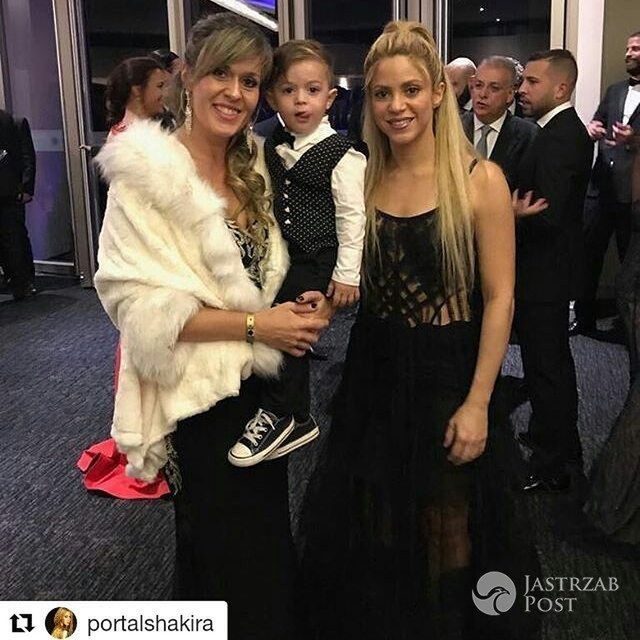 Shakira na ślubie Leo Messiego