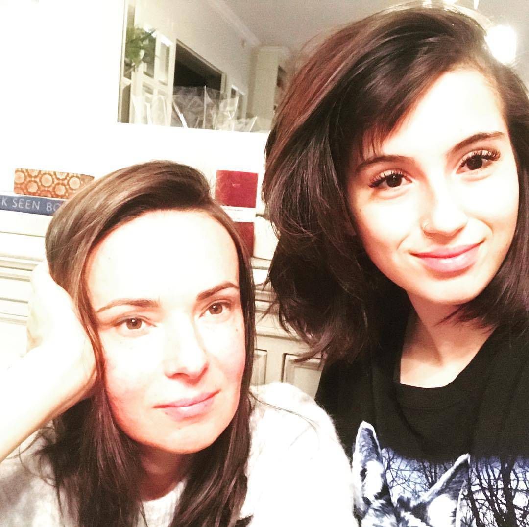 Kasia Kowalska z córką Olą - święta gwiazd 2017