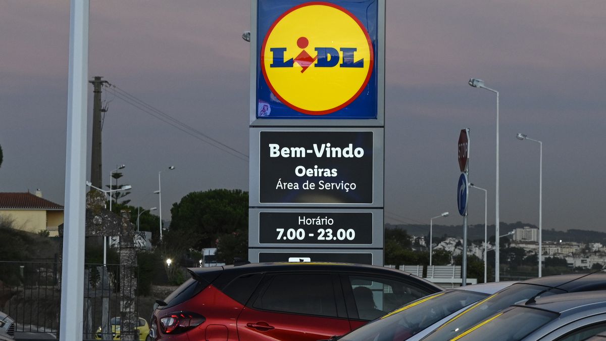 Lidl Supermarkets In Portugal
OEIRAS, PORTUGAL - OCTOBER 18: Logo on display on the exterior of the Lidl supermarket in Oeiras service area of A5 highway  on October 18, 2021 in Oeiras, Portugal. Lidl entered the Portuguese market in July 1995, opening its first warehouse in Sintra and 13 shops. The company invested  100 million in Portuguese euros during 2018 and as of December 2020, Lidl has about 7000 employees in the country, distributed over 260 stores and four regional divisions and warehouses, Famalicão (North), Torres Novas (West), Sintra (Center) and Palmela (South). in addition to its headquarters. (Photo by Horacio Villalobos#Corbis/Corbis via Getty Images)
Horacio Villalobos