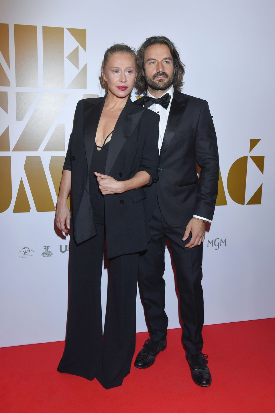 Katarzyna Warnke i Piotr Stramowski