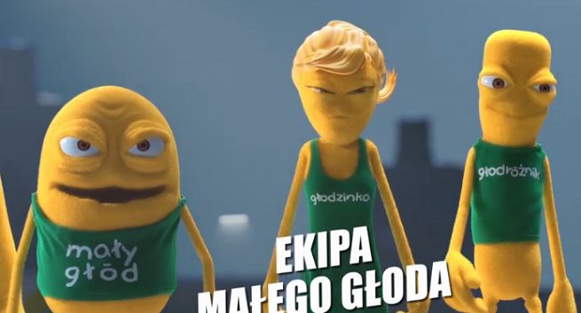 Ekipa Małego Głoda w kampanii serków Danio (wideo)