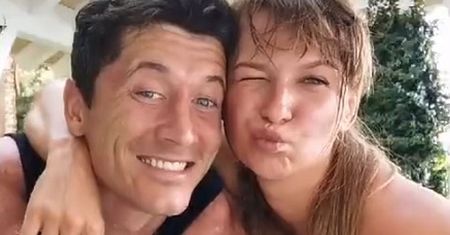 Robert Lewandowski chwali się muskulaturą. Pokazał swoją prywatną siłownię