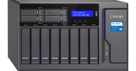 QNAP TVS-1282T3 - nowy NAS z Thunderbolt 3