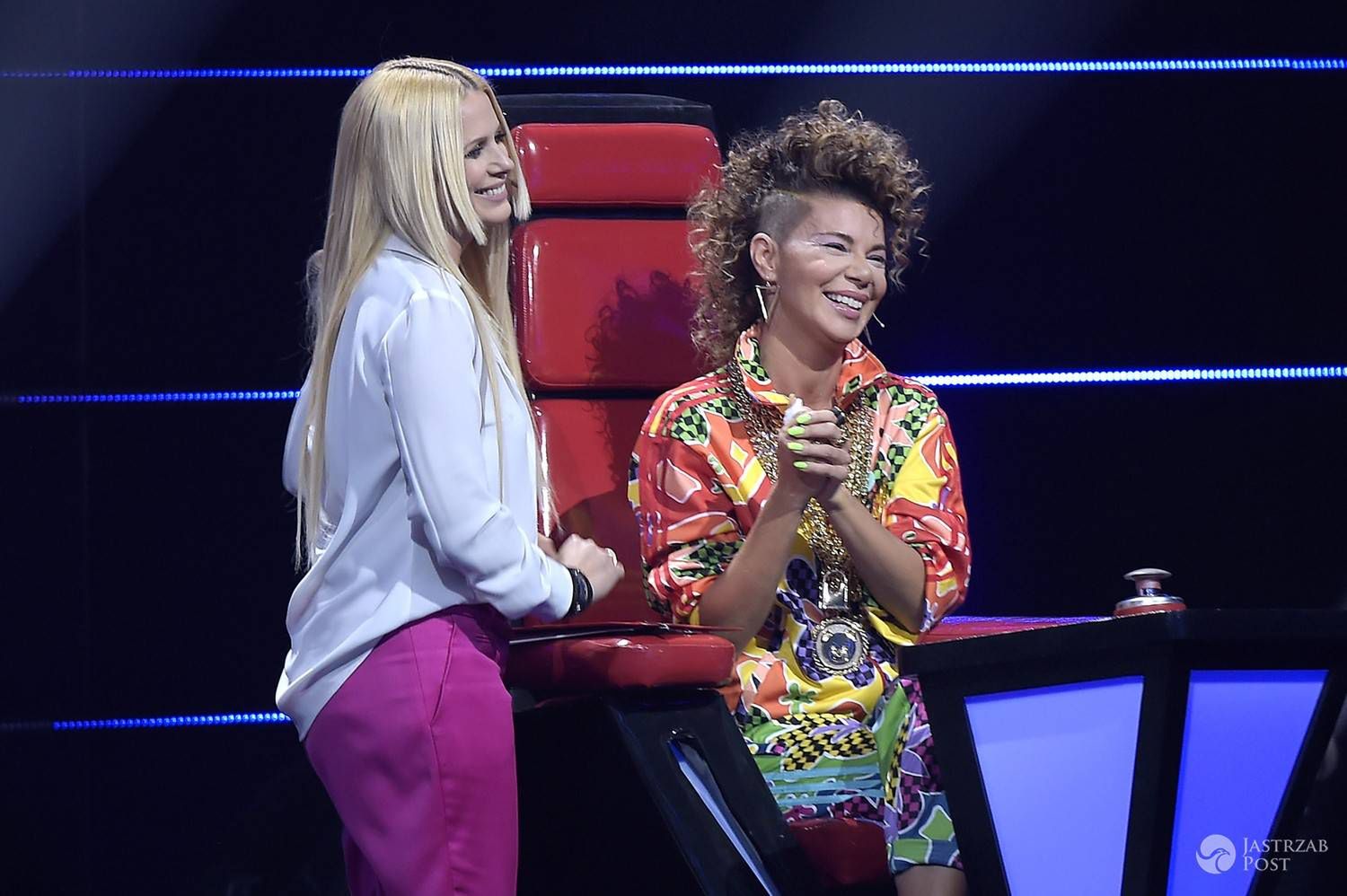 Maria Sadowska i Edyta Górniak w "The Voice of Poland" (fot. AKPA)
