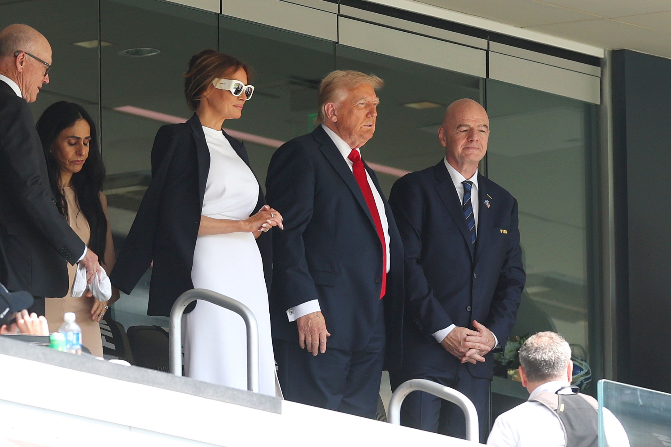 Melania Trump podczas Klubowych Mistrzostw Świata