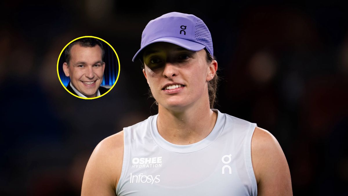 Getty Images / Robert Prange / Na zdjęciu: Iga Świątek i Żelisław Żyżyński