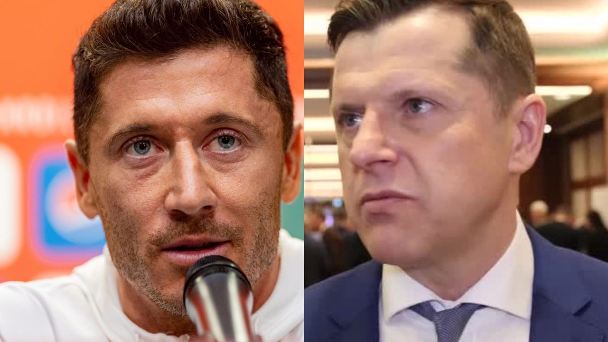 Robert Lewandowski i Cezary Kucharski