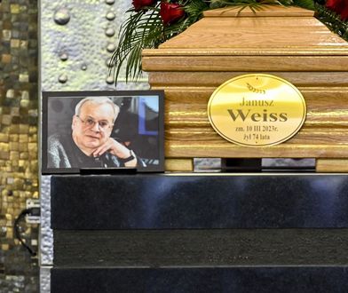 Pogrzeb Janusza Weissa. Rodzina i przyjaciele pożegnali legendarnego dziennikarza