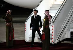 Król Jordanii wzywa do zawarcia pokoju. Ostrzeżenie do Macrona