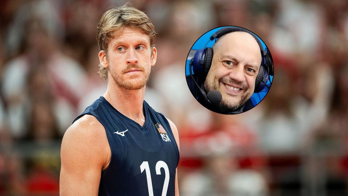 Getty Images /  Mateusz Slodkowski/Getty Images/ x.com/jlaskowskitvp / Na zdjęciu: Maxwell Holt (w ramce: Jacek Laskowski)