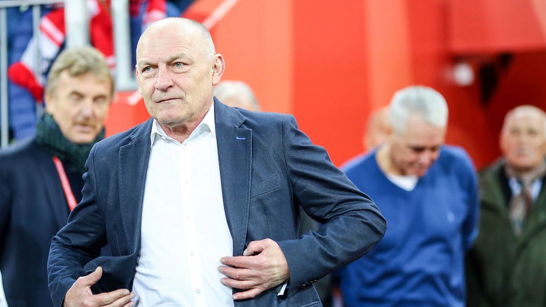 Newspix / LUKASZ GROCHALA/CYFRASPORT / NEWSPIX.PL / Na pierwszym planie zdjęcia: Andrzej Iwan