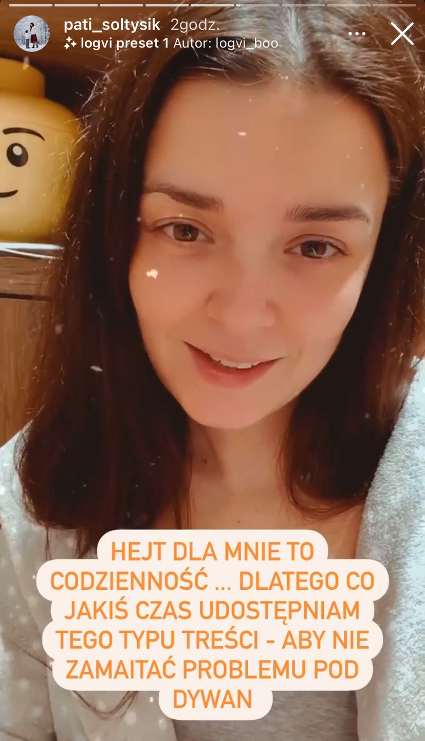 Patrycja Sołtysik walczy z hejtem