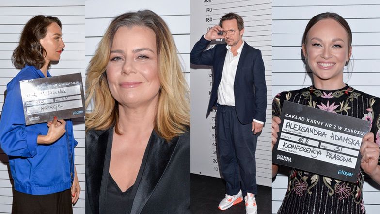 Konferencja prasowa serialu "Skazana" 