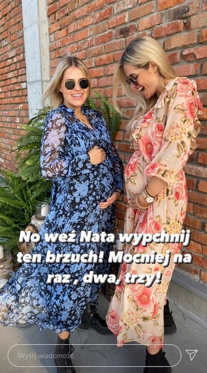 Rozalia Mancewicz i jej siostra Laura są w ciąży