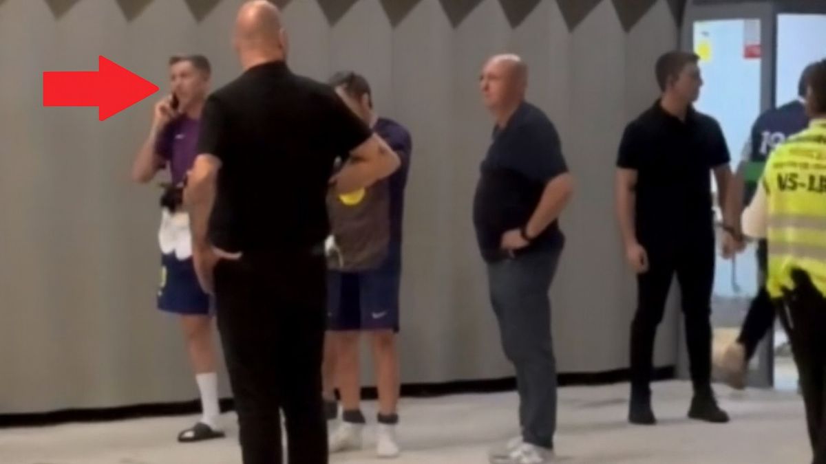 Twitter / Marca / Robert Lewandowski i Fermin Lopez znaleźli się w niespodziewanej sytuacji