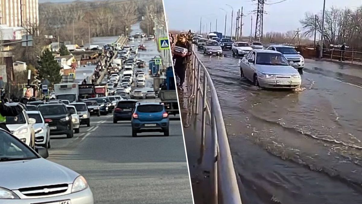 Uciekają z miasta. Tysiące samochodów na ulicach Orenburga