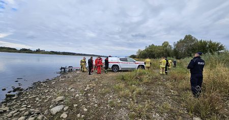 Tragedia na Wiśle. Wędkarz wypadł z łodzi i utonął