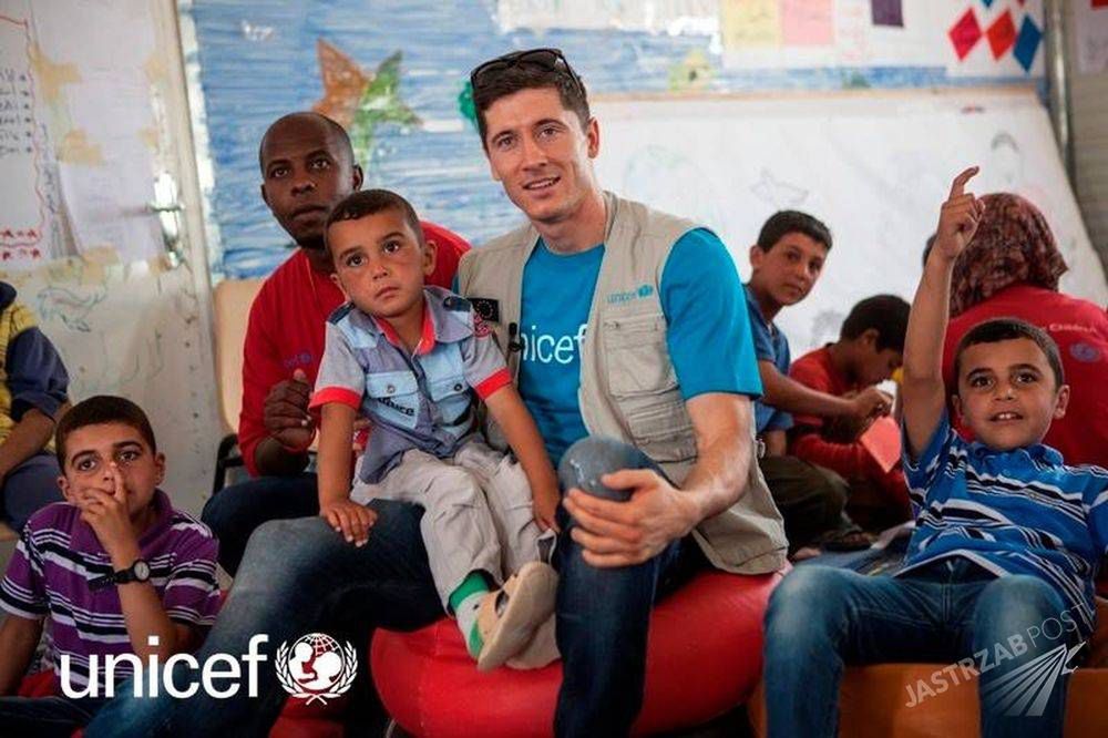 Robert Lewandowski  Fot. screen z Facebook