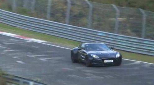 Aston Martin One-77 na Nurburgringu [wideo]