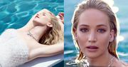 Zmysłowa Jennifer Lawrence promuje Diora taplając się w basenie