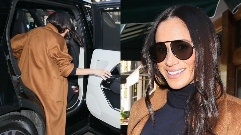 Meghan Markle "przyłapana" na lunchu z koleżankami. Wyglądała niczym rasowa celebrytka