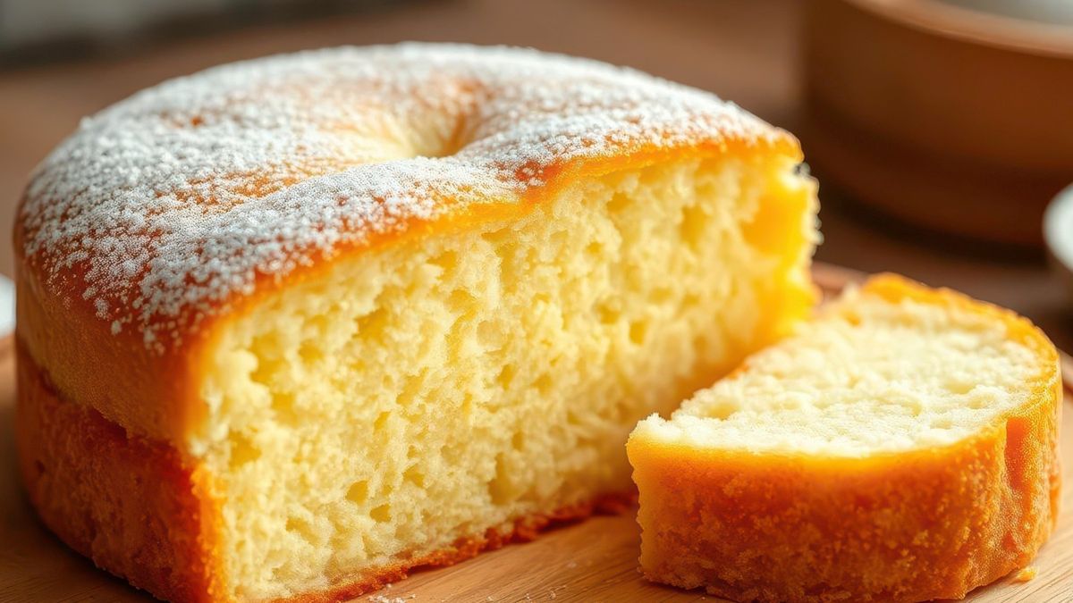 Puszyste ciasto z 3 składników