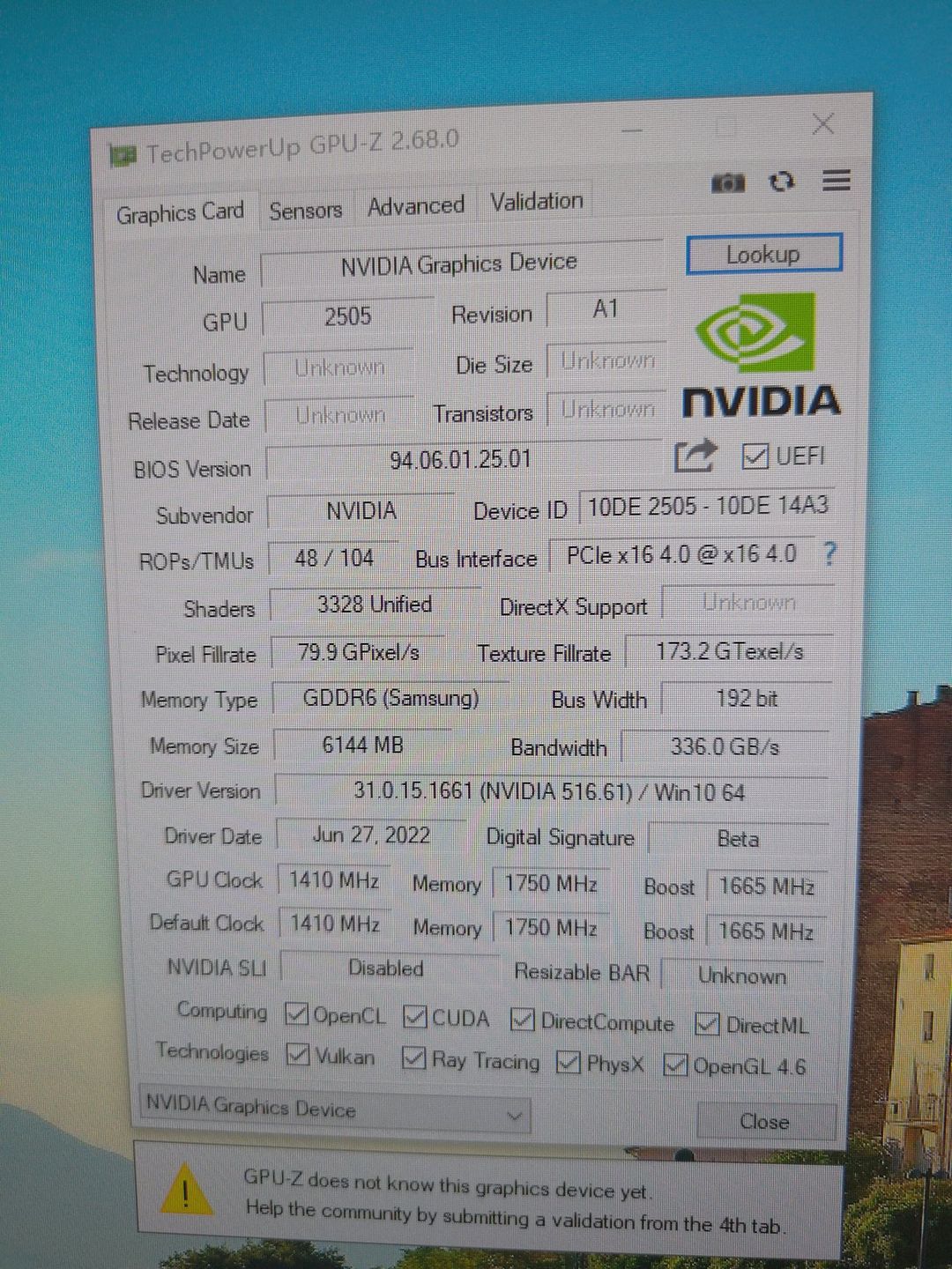 Specyfikacja karty graficznej NVIDIA GeForce RTX 3050 Ti