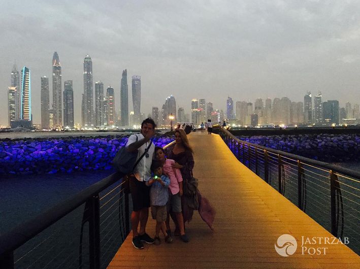 Małgorzata Rozenek z rodziną w Dubaju - Instagram