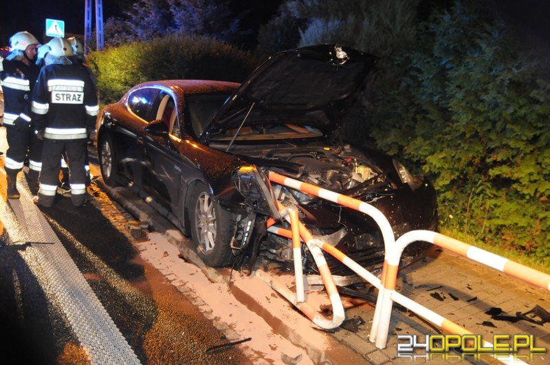 Porsche Panamera Crash