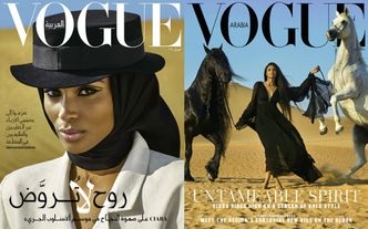 Ciara dumnie spogląda ze swojej pierwszej okładki "Vogue'a"