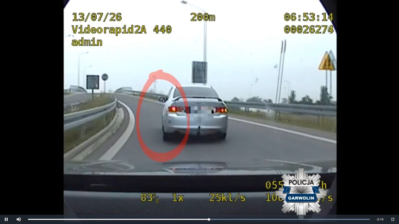 Prędkość była początkiem. 20-latek miał na sumieniu znacznie więcej