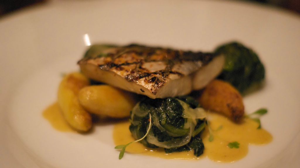 Makrela poddana obróbce wysuszającej mięso